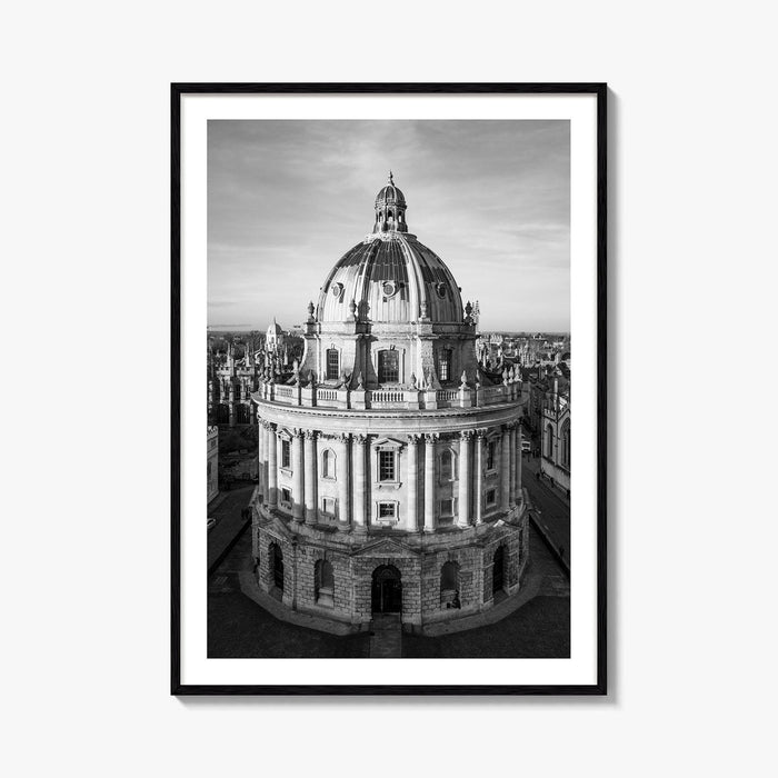 Oxford Black and White Fine Art Photo Print, Radcliffe Camera Bodleian Library Poster UK