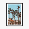 Oxnard Fine Art Photo Print, California Coastal Palm Trees, Ventura County Wall Poster