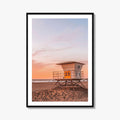 Pacific Beach Fine Art Photo Print, San Diego, California, Lifeguard Tower, Wall Decor, Poster