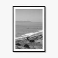 Pacifica Black and White Fine Art Photo Print, Mori Point California Poster USA