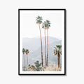 Palm Springs Fine Art Photo Print, Palm Trees, Mountains, California Poster, Coachella Valley