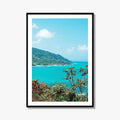 Panama Turquoise Fine Art Photo Print, Caribbean Sea Wall Poster, Central America
