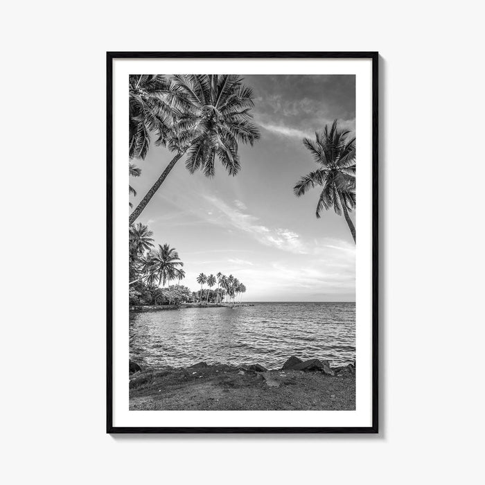 Madang Papua New Guinea Black and White Fine Art Photo Print, PNG Poster