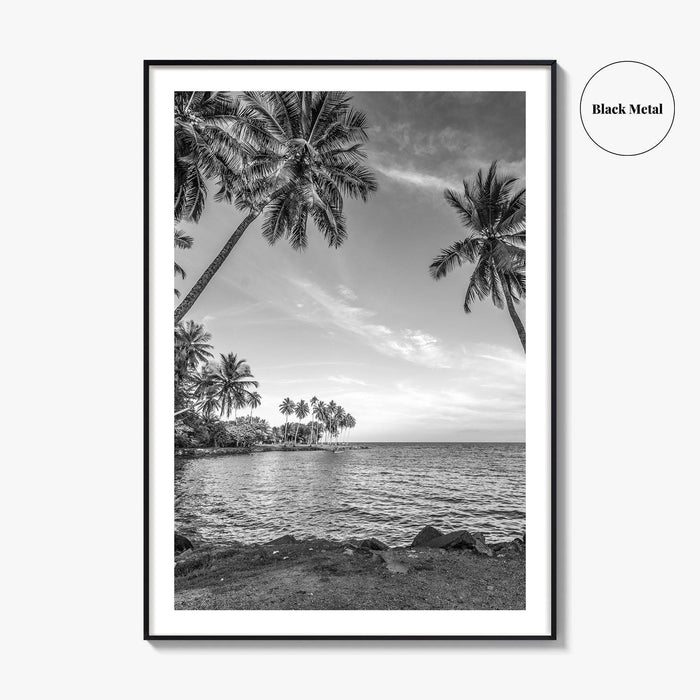 Madang Papua New Guinea Black and White Fine Art Photo Print, PNG Poster