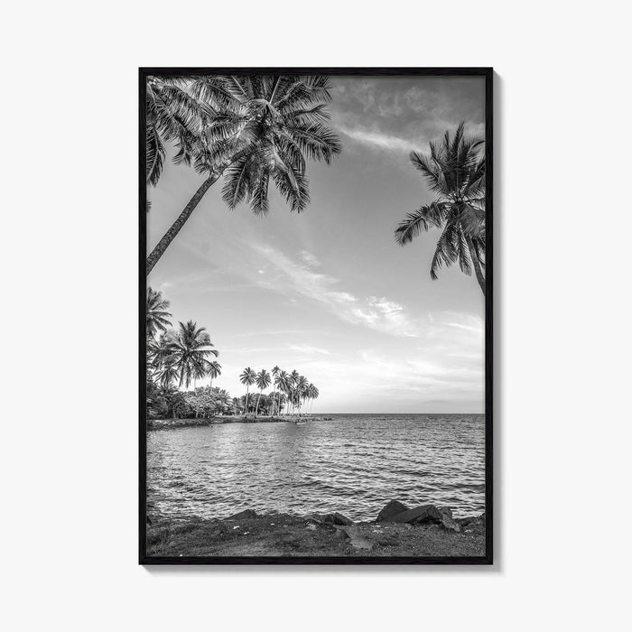 Madang Papua New Guinea Black and White Fine Art Photo Print, PNG Poster
