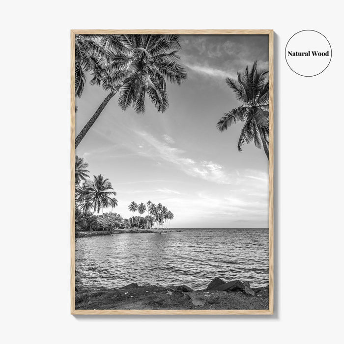 Madang Papua New Guinea Black and White Fine Art Photo Print, PNG Poster