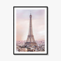 Paris Skyline Fine Art Photo Print, Eiffel Tower, Arc de Triomphe, France Wall Poster