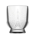 Parisienne glass tumblers - set of 4