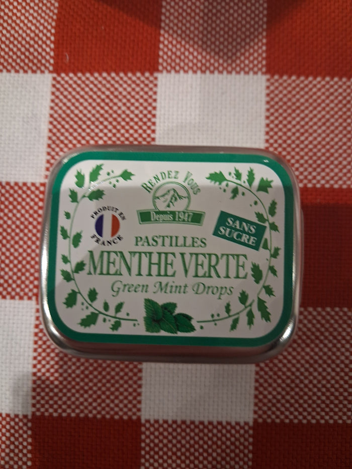 Pastilles menthe verte
