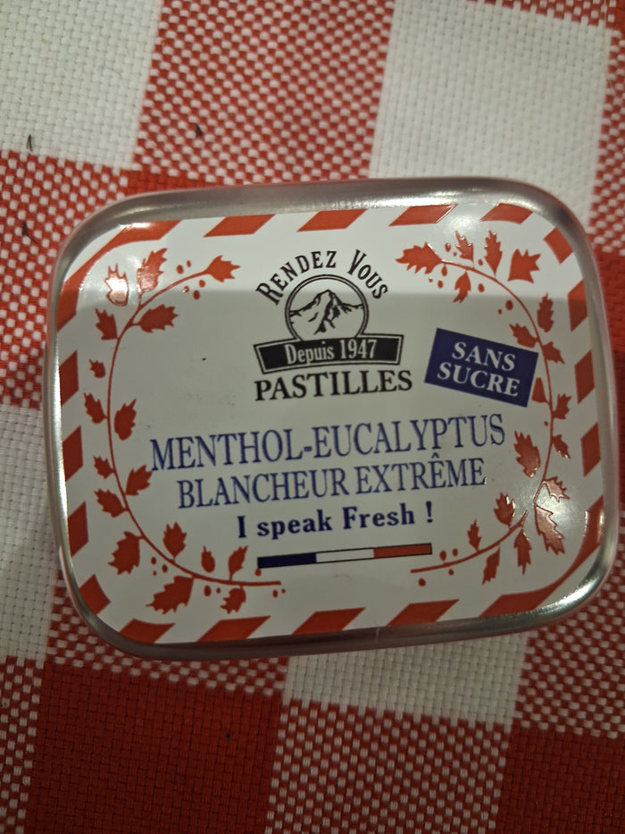 Pastilles menthol-eucalyptys blancheur extreme
