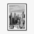 Philadelphia Skyline Black and White Fine Art Photo Print, Downtown Poster, Pennsylvania USA, Philly
