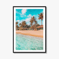 Maldives Fine Art Photo Print, Tropical Island Beach Wall Decor, Indian Ocean Poster