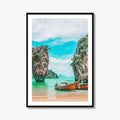 Phuket Fine Art Photo Print, James Bond Island, Phang Nga Bay, Thailand Poster