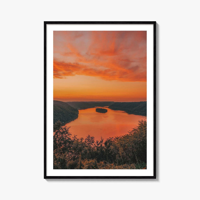 Pinnacle Overlook Pennsylvania Fine Art Photo Print, Susquehanna River, Holtwood, Lancaster County Wall Poster
