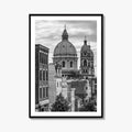 Pittsburgh Black and White Fine Art Photo Print, Polish Hill Church Poster