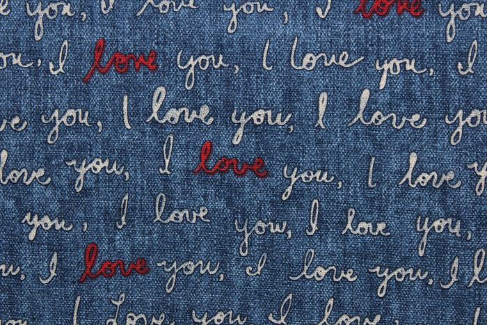 PK Lifestyles© I Love You in Denim