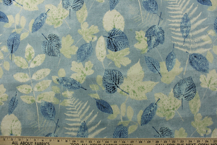 PK Lifestyles© Outdoor Farm House Leaf in Chambray