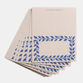Place Cards in Scumble Blue: Pack of Twelve