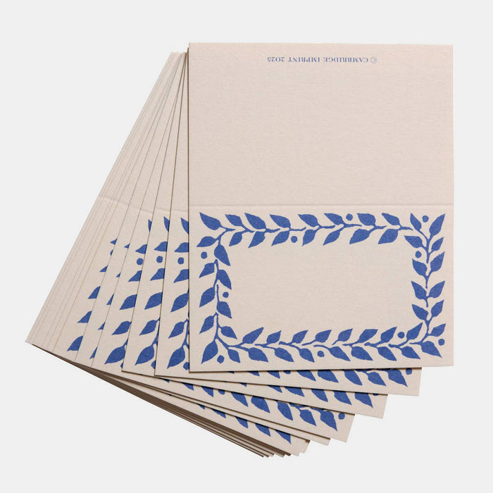 Place Cards in Scumble Blue: Pack of Twelve
