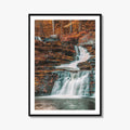 Pocono Mountains Fine Art Photo Print, Factory Falls Waterfall, Delaware Water Gap Pennsylvania