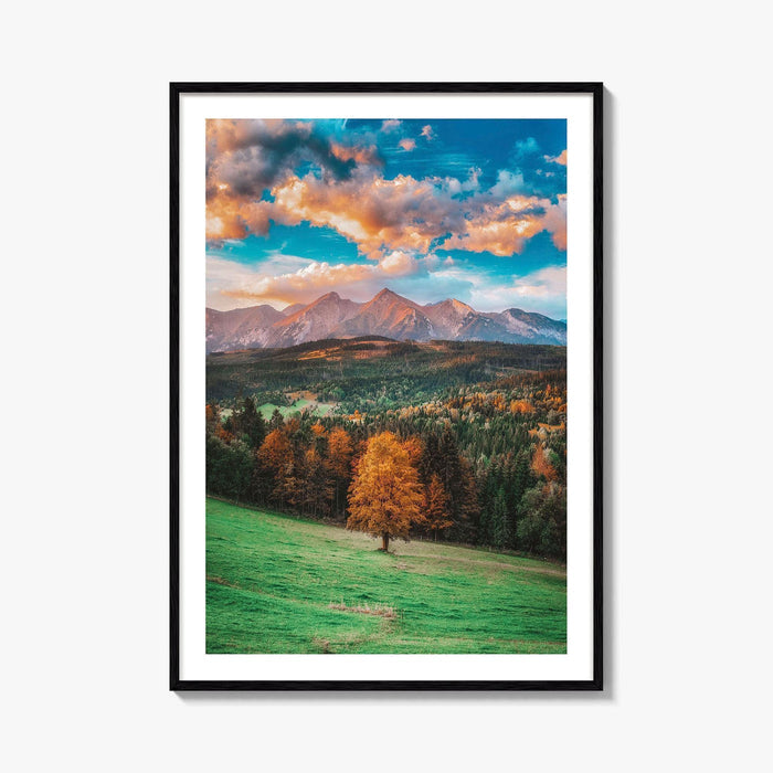 High Tatras Fine Art Photo Print, Tatra Mountains Poland Slovakia, Landscape Poster