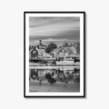 Portsmouth Black and White Fine Art Photo Print, Piscataqua River New Hampshire Poster