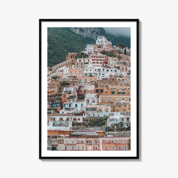 Positano Fine Art Photo Print, Amalfi Coast Campania Italy Wall Poster