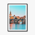 Prague Fine Art Photo Print, Praha, Charles Bridge, Old Town, Czech Republic Poster