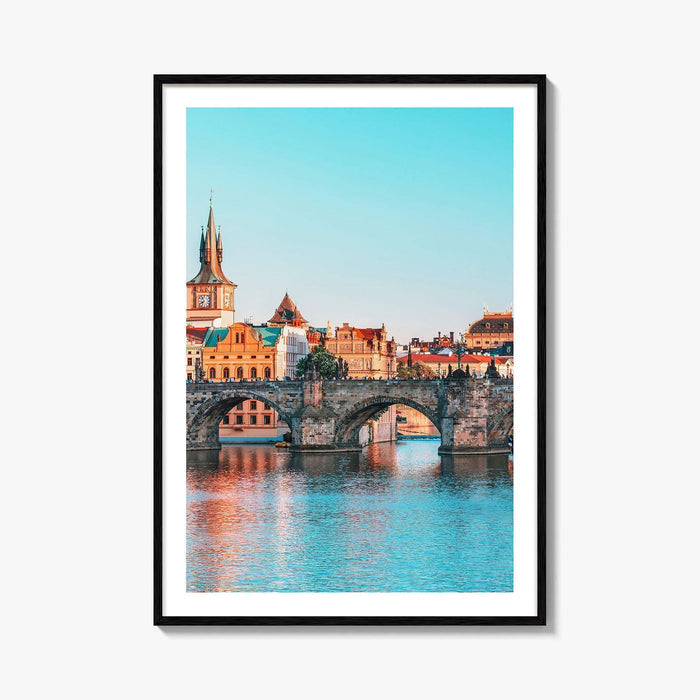 Prague Fine Art Photo Print, Praha, Charles Bridge, Old Town, Czech Republic Poster