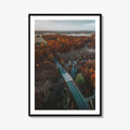 Princeton Fine Art Photo Print, Plainsboro, Cranbury, New Jersey, Aerial, Wall Decor, Poster