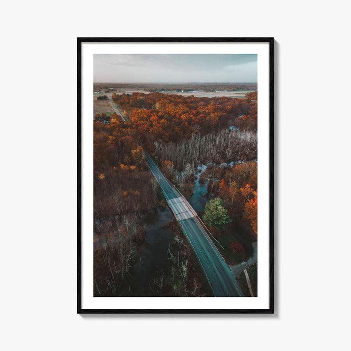 Princeton Fine Art Photo Print, Plainsboro, Cranbury, New Jersey, Aerial, Wall Decor, Poster