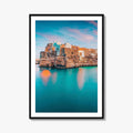 Polignano a Mare Fine Art Photo Print, Puglia Italy Wall Poster, Adriatic Sea