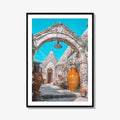 Puglia Fine Art Photo Print, Alberobello, Apulia Italy, Trulli Wall Poster