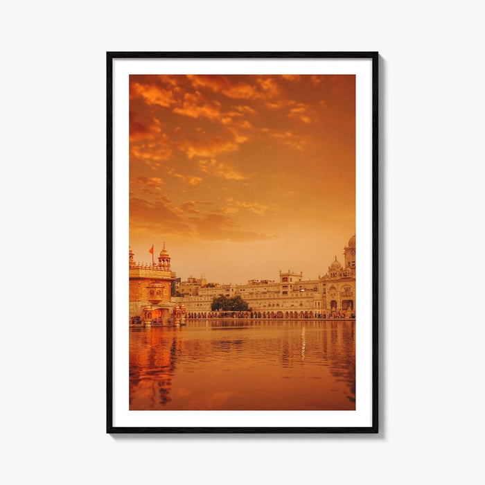 Golden Temple Amritsar Fine Art Photo Print, Harmandir Sahib, Punjab India Poster