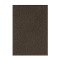 Solid Wool Rug in Dusty Brown