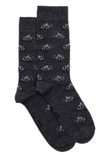 Racing car socks by Maison Broussaud