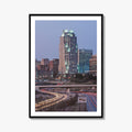 Raleigh Skyline Fine Art Photo Print, NC, North Carolina, USA, Wall Poster
