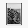 Rancho Palos Verdes Black and White Fine Art Photo Print, Point Vicente Lighthouse Poster
