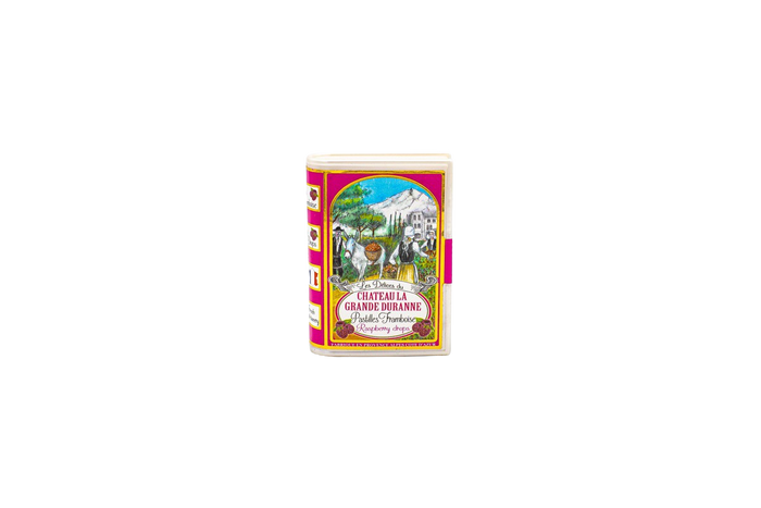 Raspberry Drops by Les Délices du Château la Grande Duranne, 43g