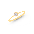 Ravishing Ring With CZ in 18K Gold