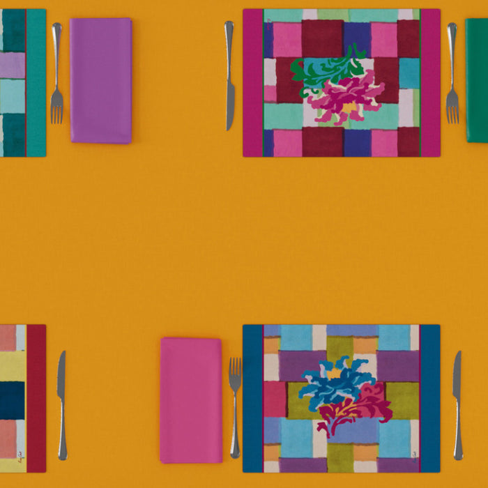 Rectangle Placemat in Geesband Blue