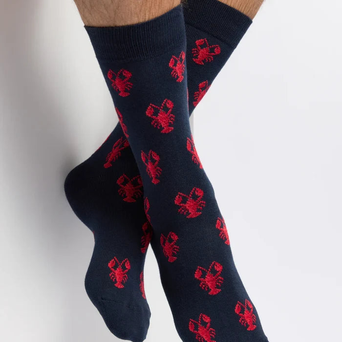 Red Lobster Socks by Maison Broussaud x Armor-Lux
