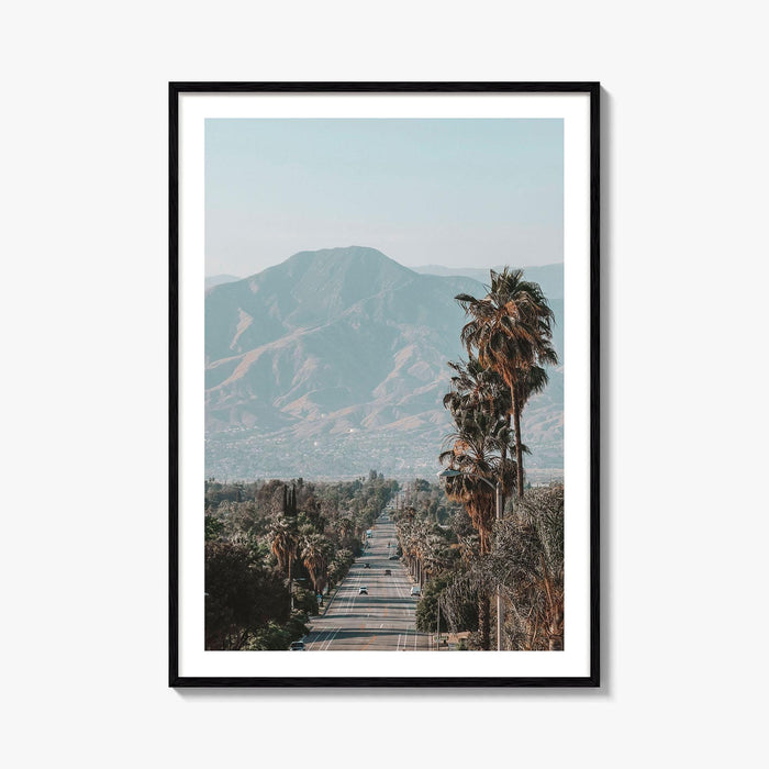 Redlands Fine Art Photo Print, California, San Bernardino Mountains Poster