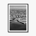Redondo Beach Black and White Fine Art Photo Print, Los Angeles Pier, California Poster