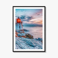 Newport Rhode Island Fine Art Photo Print, Castle Hill Lighthouse Wall Poster, USA