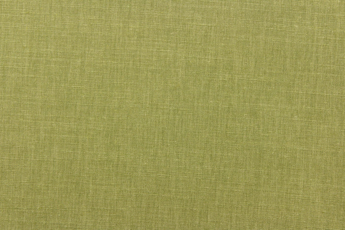 This poly/linen blend fabric in fern green offers beautiful design, style and color to any space in your home.  It is perfect for window treatments (draperies, valances, curtains, and swags), bed skirts, duvet covers, light upholstery, pillow shams and accent pillows.  We offer Obi in other colors.