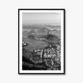 Rio de Janeiro Black and White Fine Art Photo Print, Sugarloaf Mountain, Brazil Poster