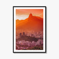 Rio de Janeiro Skyline Fine Art Photo Print, Botafogo, Guanabara Bay Brazil Poster,
