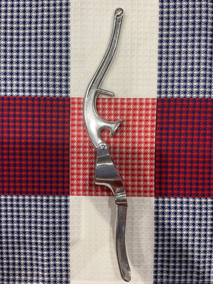 Roger Orfèvre 2-in-1 garlic crusher and olive/cherry pitter