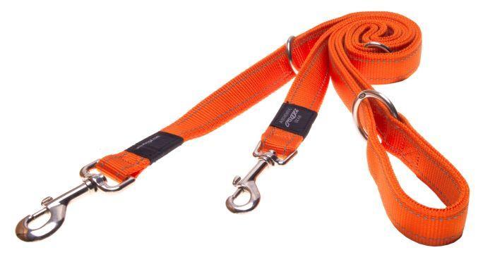 Rogz Multi-Lead Orange Med